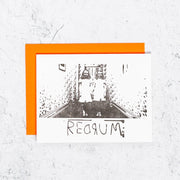 Redrum Halloween Card Box Set of 10