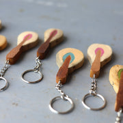 Reclaimed Piano Hammer Keychains