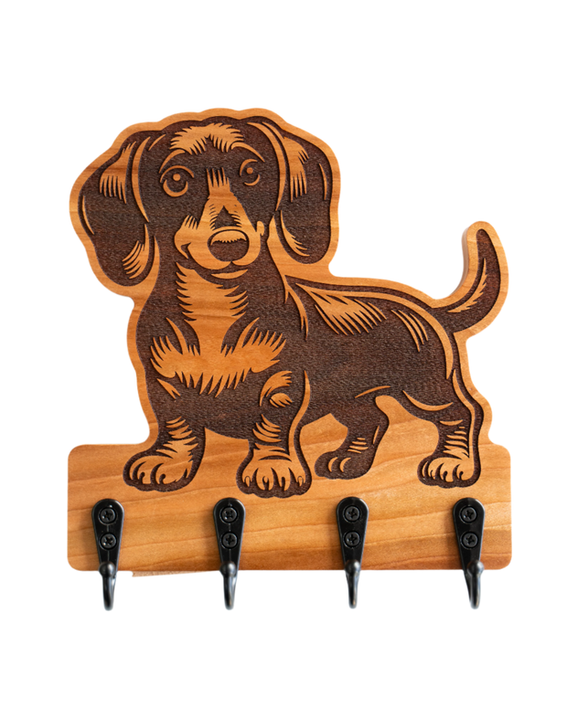 Custom Peeking Dog Wall Hanger