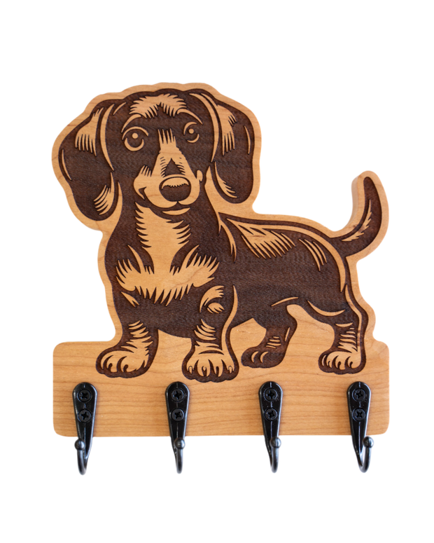 Custom Peeking Dog Wall Hanger