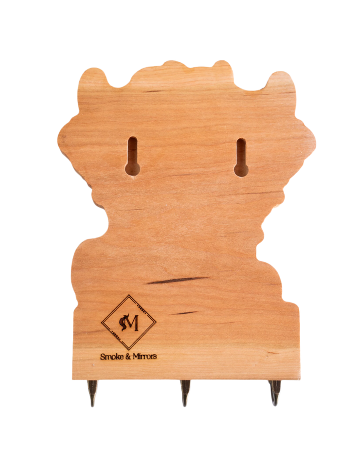Happy Highland Cow 02 Wall Hanger