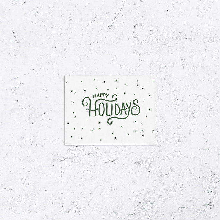 Happy Holiday Dots Box Set of 10