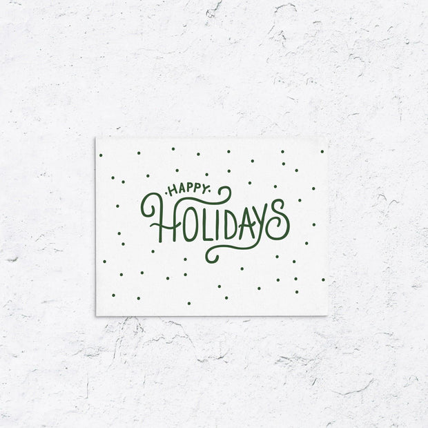 Happy Holiday Dots Box Set of 10