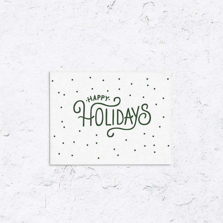 Happy Holiday Dots Box Set of 10