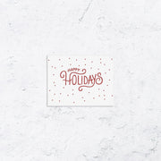 Happy Holiday Dots Box Set of 10