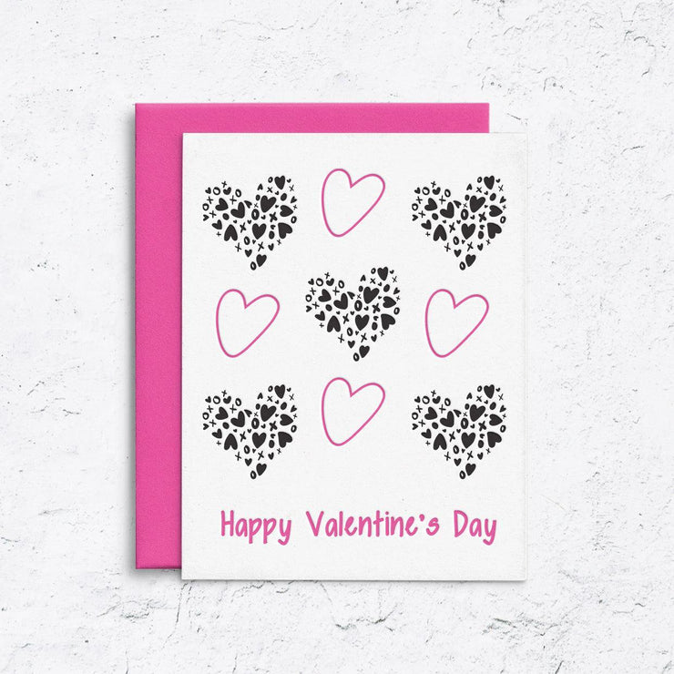 All the Hearts and Love Valentine's Card Box Set 10