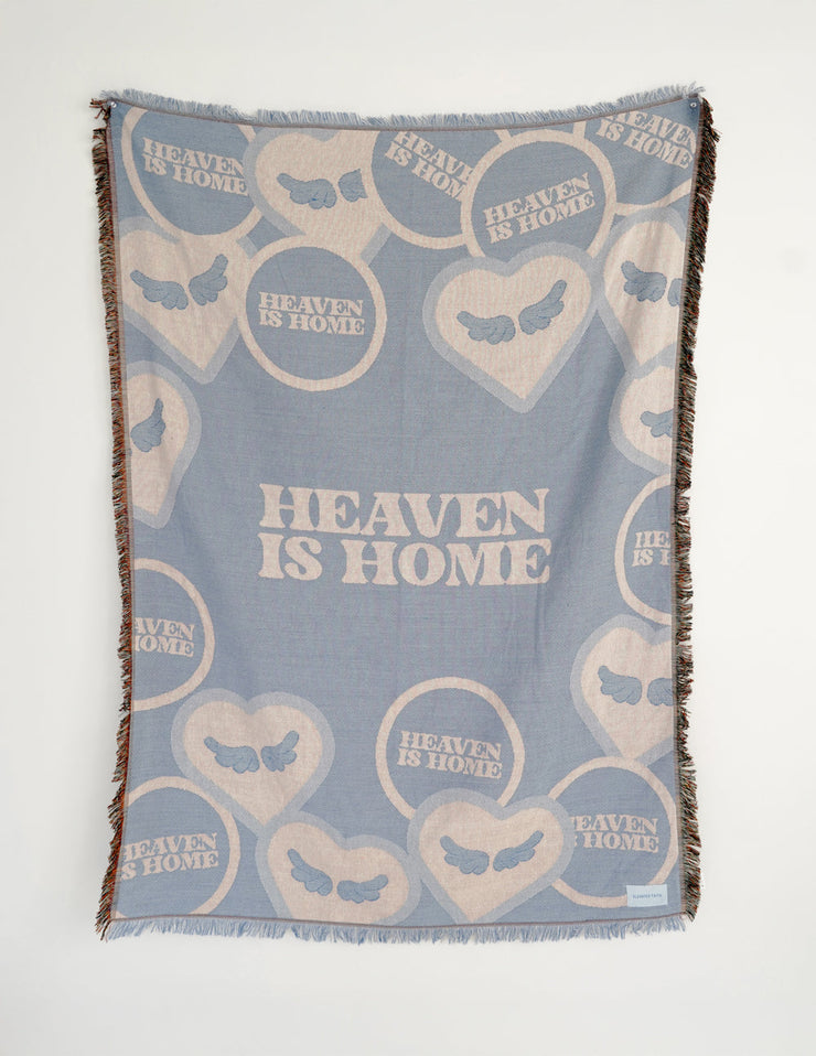 Heaven Is Home Throw Blanket