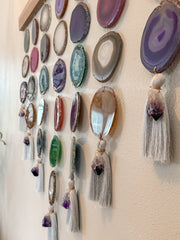 Jewel Aura Uma Agate Wall Hanging (36 Inch)