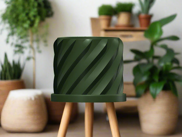 Thicc Spiral Plant Pot
