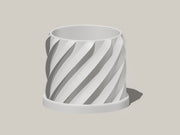 Thicc Spiral Plant Pot