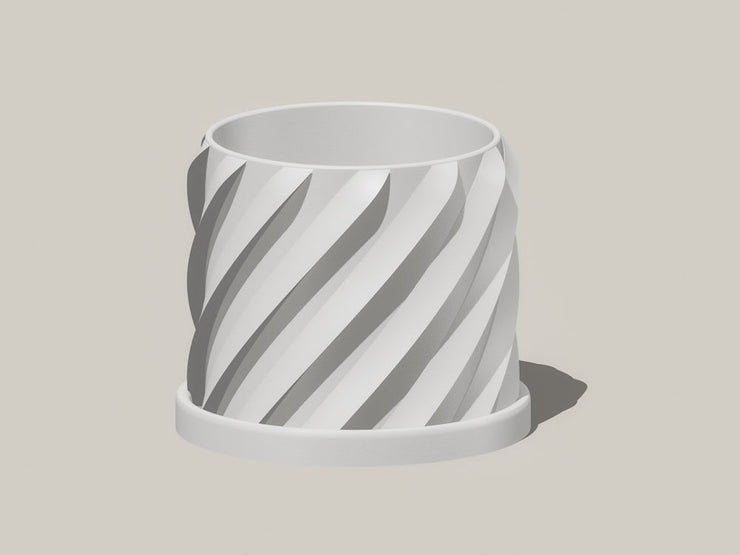 Thicc Spiral Plant Pot
