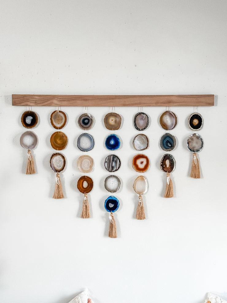 Dune Uma Agate Wall Hanging (36 Inch) (Completed)