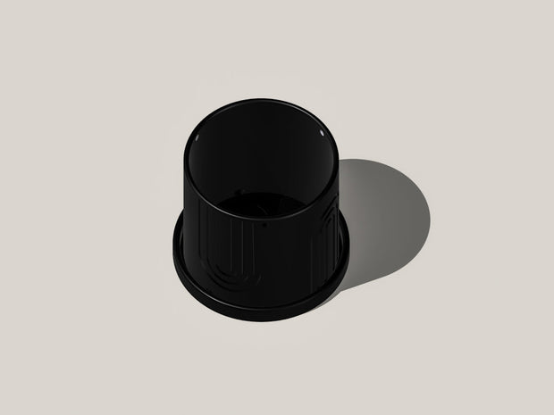 Indoor Hanging Planter for Indoor, 4 or 5 inch Hanging Plant Pot Unique Gift, 3D Printed Planter, Outdoor Patio Decor, Cottagecore Decor,BOW