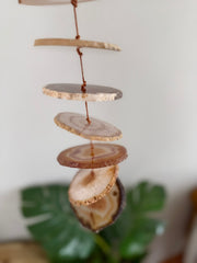 Carmella No. 2 – Indoor Agate Slice Sculpture for Wall or Ceiling