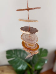 Carmella No. 2 – Indoor Agate Slice Sculpture for Wall or Ceiling