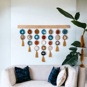 Aztec Uma Agate Wall Hanging (36 Inch) – Handcrafted Boho Wall Décor