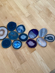 Celestial Flow – 23-Piece Agate Wall Art Set | DIY Installation