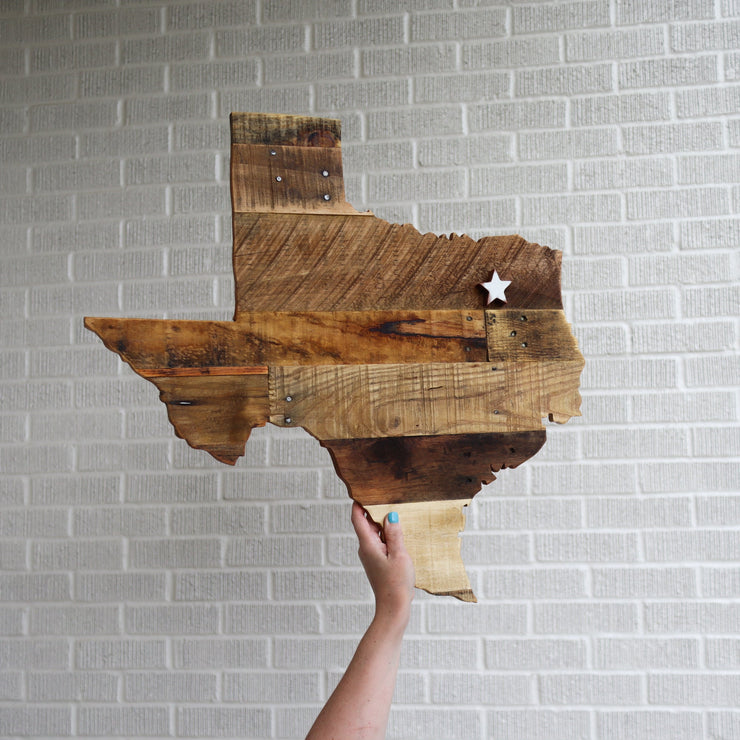 Pallet Wood State Art