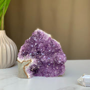 Amethyst cathedral stone for home decor, stunning AAA grade geode from Uruguay