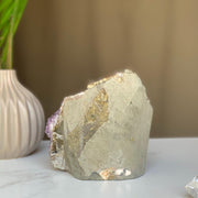 Amethyst cathedral stone for home decor, stunning AAA grade geode from Uruguay