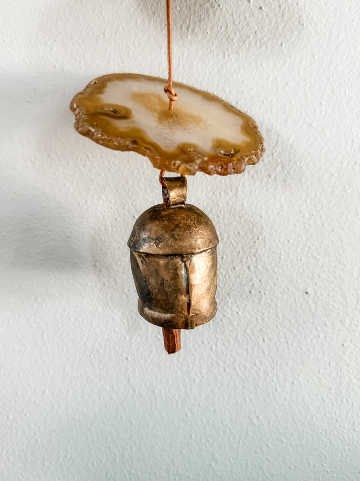 Natural Agate Hanging for Wall or Ceiling - Carmella Design
