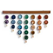 Chakra Uma Agate Wall Hanging (36 Inch)