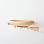 Swazi Round Wood Serving Platter