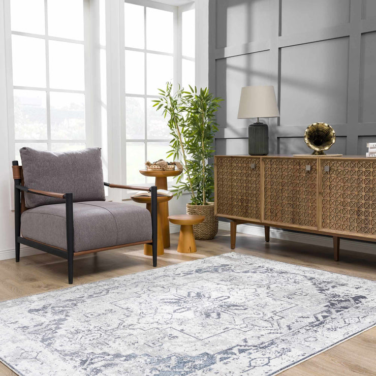 Hera Ivory Boutique Washable Rug