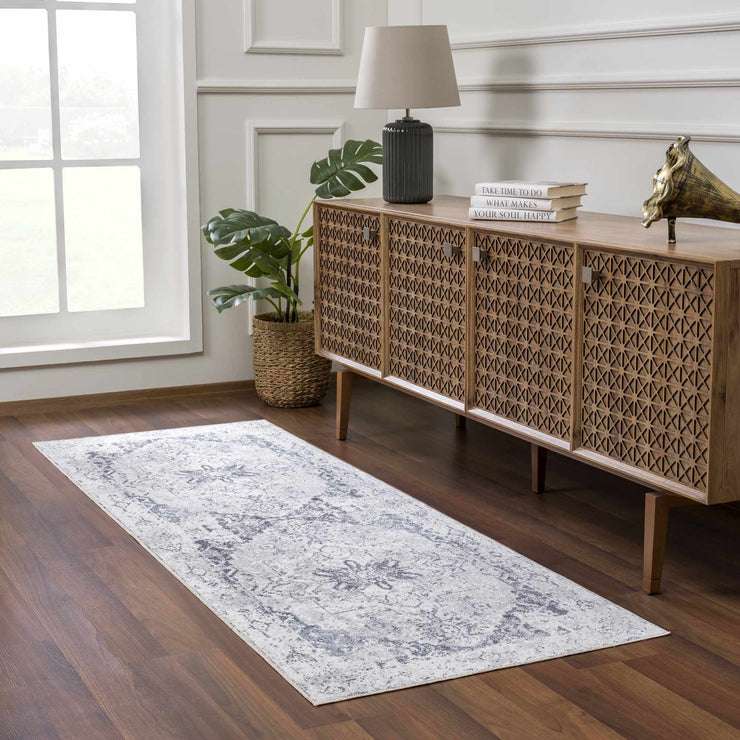 Hera Ivory Boutique Washable Rug