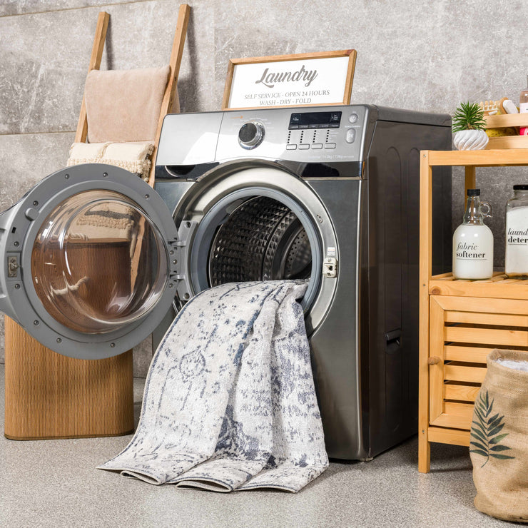 Hera Ivory Boutique Washable Rug