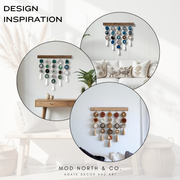 Custom Uma Agate Wall Hanging – Boho Crystal Wall Art You Design