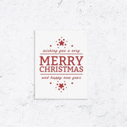 Happy Holidays With Stars Box Set of 10