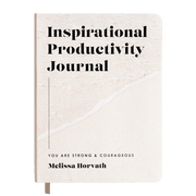 Inspirational Productivity Journal: You Are Strong & Courageous