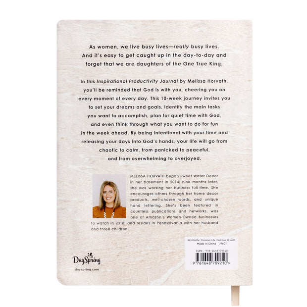 Inspirational Productivity Journal: You Are Strong & Courageous