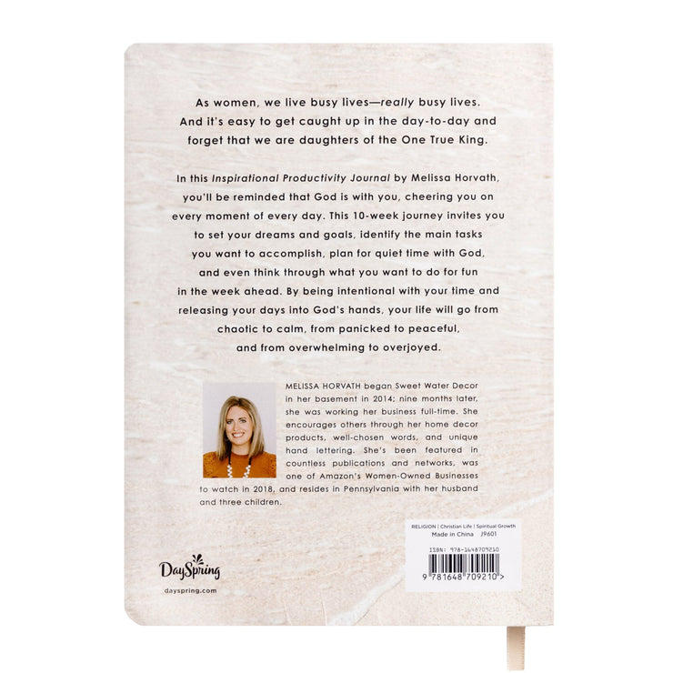 Inspirational Productivity Journal: You Are Strong & Courageous