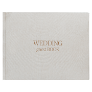 Tan Wedding Guestbook