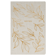 Gold Leaves Notes Journal