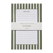 Striped Notepad