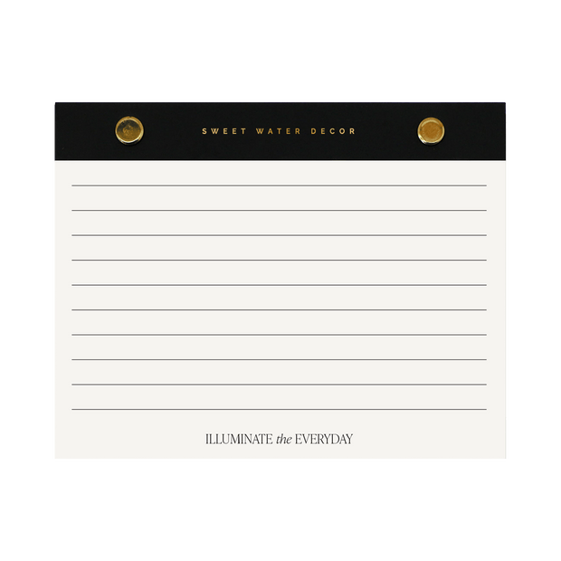 Small Gold Rivet Basic Notepad