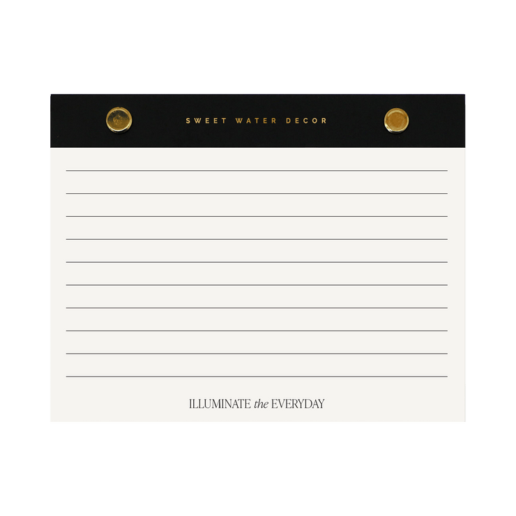 Small Gold Rivet Basic Notepad