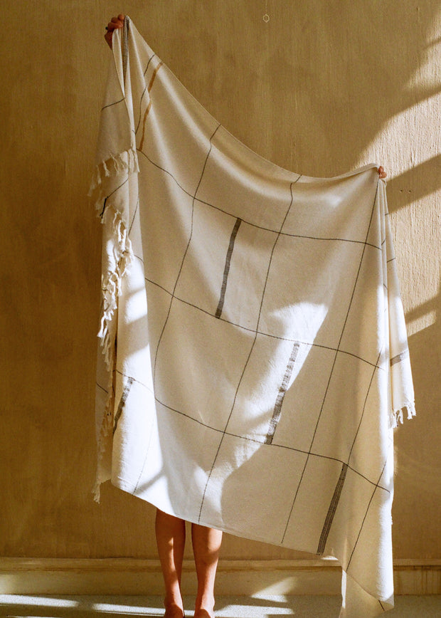 Nadi Hand-Loomed Cotton Throw