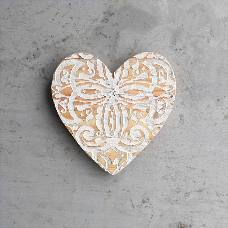 Ornate Pattern No 4 Pallet Hearts
