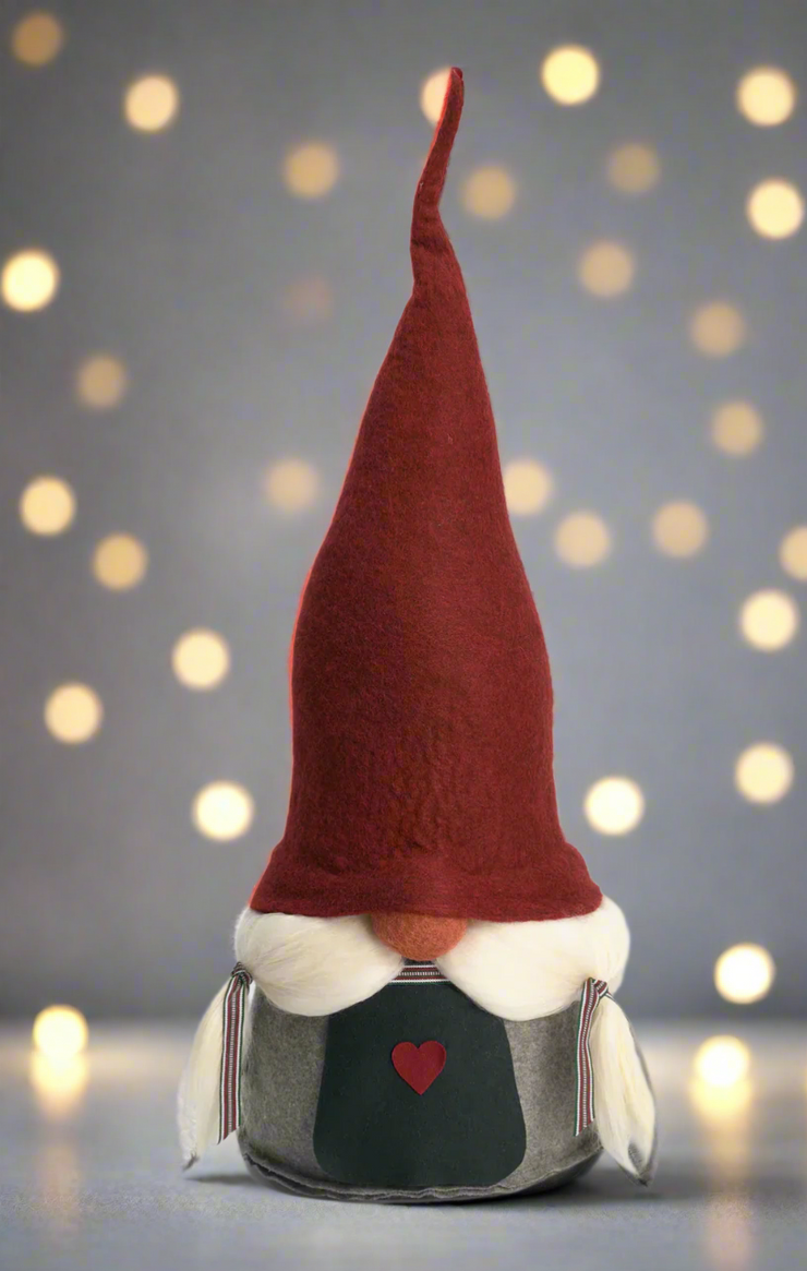 Tomte Gnome - Olga With Red Cap