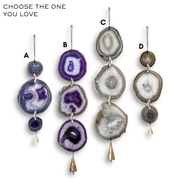 Choose Your XL Statement Agate Wall Hangings