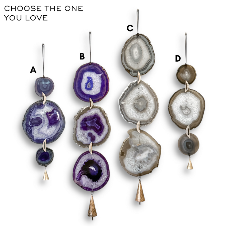 Choose Your XL Statement Agate Wall Hangings