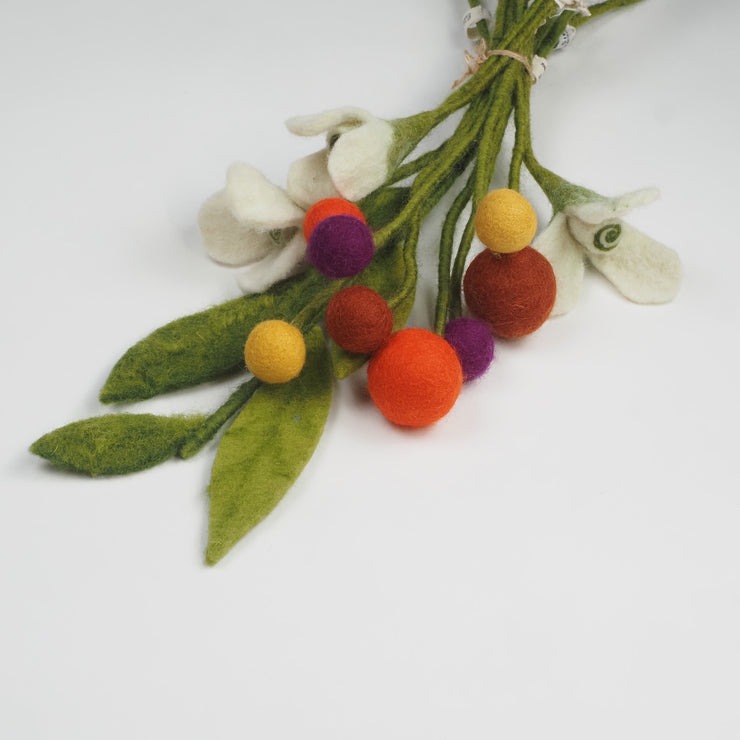 Felt Flowers - Fall Harvest Bouquet
