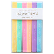 Do Great Things Highlighters Set