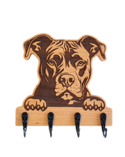 Custom Peeking Dog Wall Hanger