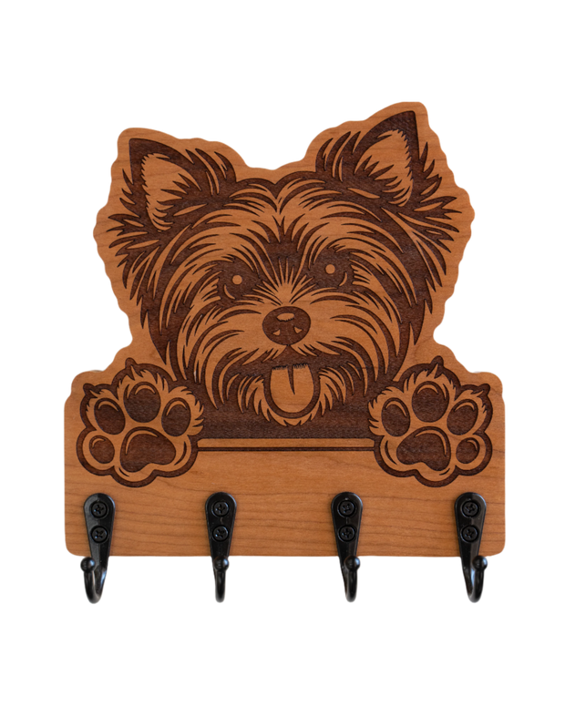 Peeking Yorkie Wall Hanger