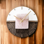 Santana Rose Quartz Clock (8 Inch) | Choose Your Quartz - Mod North & Co.